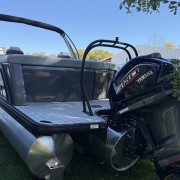 2026 Godfrey MC235ULC Triple Pontoon Boat - Silver/Black